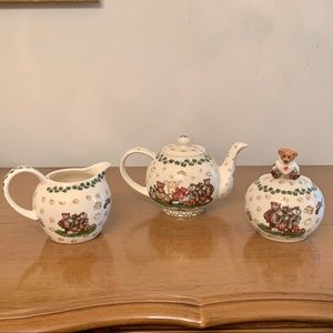 Boyds Bears/Cardew Design Tea Set